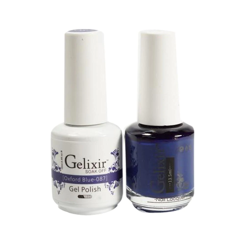 Gelixir_Oxford_Blue_087_Duo_Gel_Polish_Nail_Lacquer_Matching