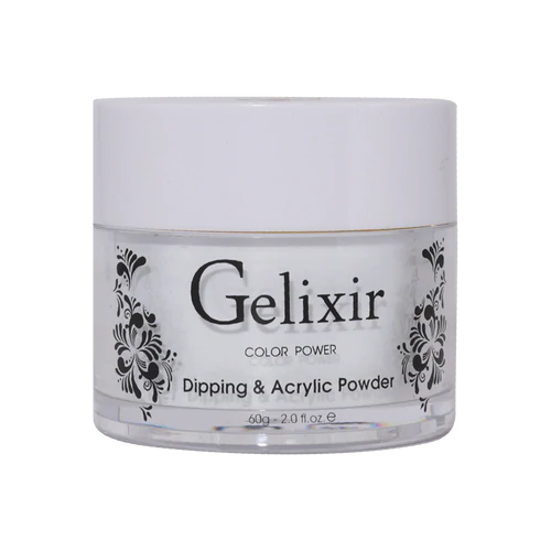 Gelixir_Dipping_Powder_Acrylic_Powder_Color_Powder_Snow_White_090